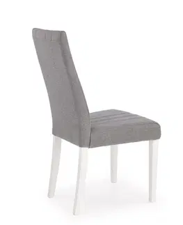 Židle Jídelní židle DIEGO Halmar Bílá / šedá (INARI 91)