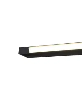 LED nástěnná svítidla LED Koupelnové nástěnné svítidlo AZzardo Dali 120 4000K black AZ2899 36W 4320lm 4000K IP44 120cm černé