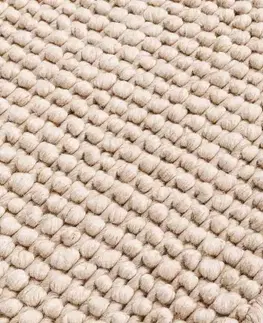 Koberce LuxD Designový kulatý koberec Arabella 150 cm béžový