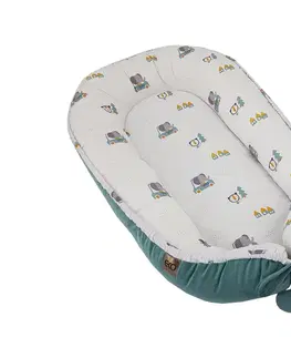 Mantinely EKO EKO - Hnízdo pro dítě bavlněné CARS 90x60 cm 