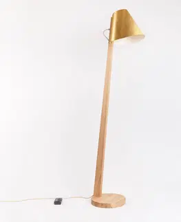 Stojací lampy Almut von Wildheim ALMUT 1411 stojací lampa oblá Ø30cm ananas