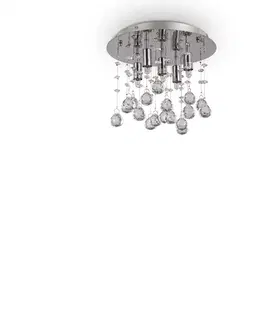 Designová stropní svítidla Ideal Lux MOONLIGHT PL5 CROMO SVÍTIDLO STROPNÍ 094649
