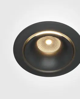 Podhledové světlo Maytoni Vestavné svítidlo Maytoni Yin LED, IP20, 3000K, triak, černé