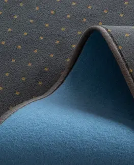 Koberce a koberečky Dywany Lusczow Koberec AKTUA Mila šedý, velikost 350x400