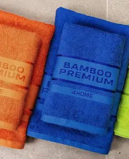 Ručníky 4Home Ručník Bamboo Premium modrá, 50 x 100 cm