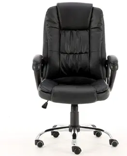 Kancelářské židle TP Living Otočná židle IDOL - černá