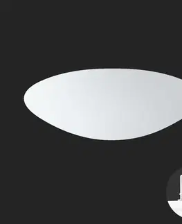 Bodovky do podhledu na 230V OSMONT 59371 AURA V9 stropní/nástěnné skleněné polovestavné svítidlo bílá IP44 3000 K 35W LED