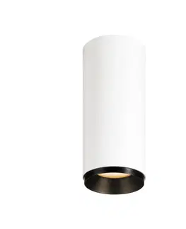 LED bodová svítidla SLV BIG WHITE NUMINOS CL DALI S vnitřní LED přisazené stropní svítidlo bílá/černá 2700 K 60° 1004416