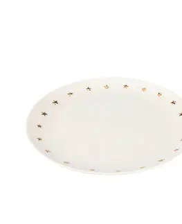 Talíře Altom Porcelánový dezertní talíř Ice Queen, 20 cm