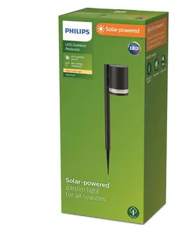 Solární světla Philips Solární světlo Philips LED se zemním hrotem Fyce