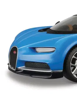 Hračky MAISTO - Bugatti Chiron, modrá, assembly line, 1:24