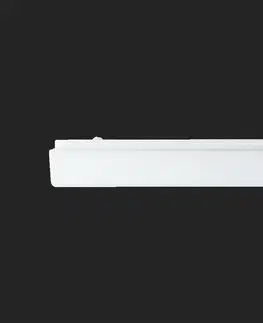 Klasická nástěnná svítidla OSMONT 44070 SYLVIA 1 stropní/nástěnné skleněné svítidlo bílá IP44 3x28W E14
