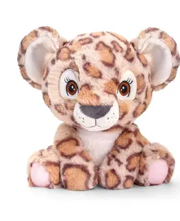 Hračky KEEL TOYS - SE1087 Keeleco Leopard - eko plyšová hračka 16 cm
