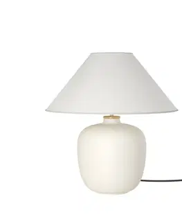 Stolní lampy Audo Copenhagen Audo Torso LED stolní lampa, bílá/bílá, 37 cm