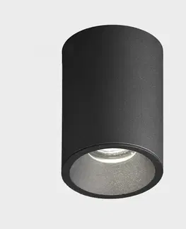 Moderní stropní svítidla KOHL LIGHTING KOHL-Lighting MOON TOTEM stropní svítidlo pr. 80 mm černá 8 W LED  Non-Dimm