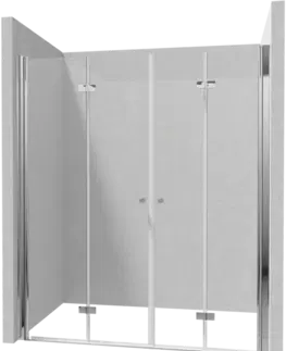 Sprchové kouty DEANTE/S Sprchové dveře dvojité skládací 90x90 KTSX041P+KTSX041P KERRIA/0025