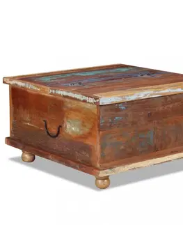 Konferenční stolky Konferenční stolek dřevo / kov Dekorhome Mangovníkové dřevo