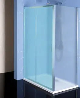 Sprchové kouty POLYSAN EASY boční stěna 900, sklo BRICK EL3338