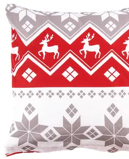 Povlečení 4Home Vánoční povlak na polštářek Red Nordic