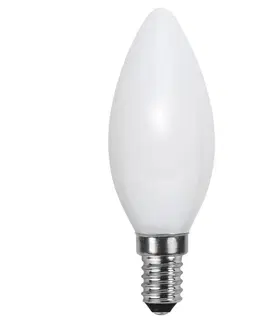 LED žárovky STAR TRADING LED svíčka žárovka E14 2.700K opál Ra90 4,7W