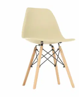 Židle Jídelní židle CINKLA 3 NEW Tempo Kondela Vanilka