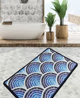 Koupelnové předložky L'essentiel Koupelnový kobereček BLUE 70x120 cm vícebarevný