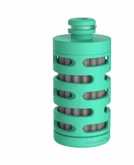 Vodní filtry Philips filtrační lahev GoZero Outdoor AWP2722LIR, 590 ml, zelená