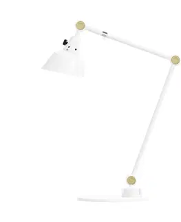Stolní lampy kancelářské midgard midgard modular TYP 551 stolní lampa bílá 60 cm