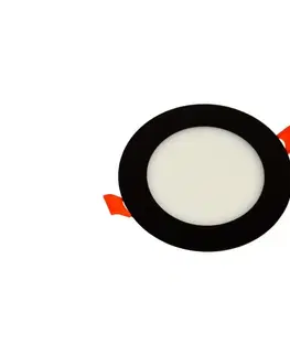 Svítidla  LED Podhledové svítidlo GERD LED/6W/230V 3000K černá 