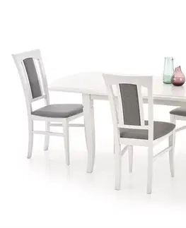 Jídelní stoly HALMAR Rozkládací jídelní stůl Fryderyk 160/240 cm bílý