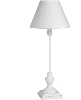 Designové a luxusní noční lampy do ložnice Estila Stylová stolní lampa Simy Slim 45cm