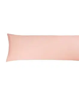 Povlečení Bellatex Povlak na relaxační polštář lososová, 55 x 180 cm