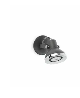 Moderní bodová svítidla FARO RING nástěnné bodové svítidlo, šedá