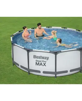 Bazény Bestway Nadzemní bazén Steel Pro MAX, 366 x 100 cm