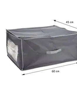 Úložné boxy DekorStyle Obal na deky a povlečení 60x30x45 cm