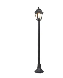 Venkovni lucerny Klasická lucerna černá 122 cm - kapitál