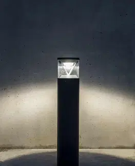 Stojací svítidla FARO RUSH sloupková lampa, tmavě šedá, 2700K 180st