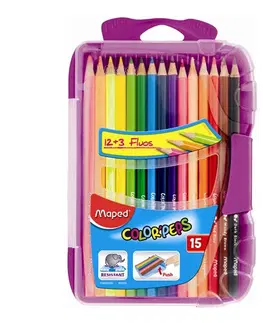 Hračky MAPED - Pastelky Color Peps smart Box 15