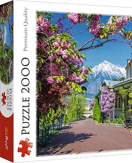 Hračky puzzle TREFL - Puzzle 2000 - Merano, Itálie
