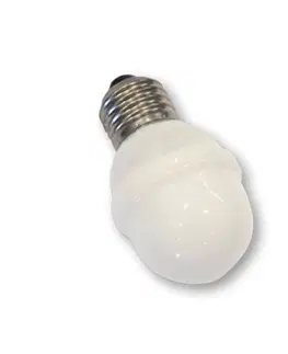 LED žárovky Rotpfeil E27 golfová koule žárovka 1W 5,5 VA denní světlo