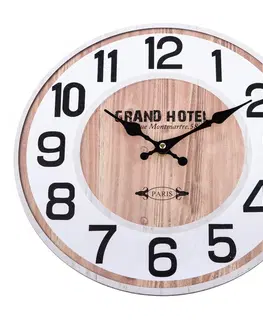 Hodiny Nástěnné hodiny Grand Hotel, 34 cm