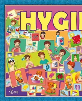 Hračky společenské hry HYDRODATA - Společenská hra - HYGIENA