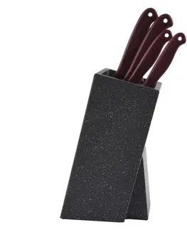 Bloky na nože Orion Stojan na nože Mramor, 24 cm