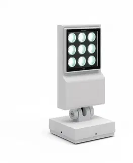 LED venkovní nástěnná svítidla Artemide Cefiso 14 - 5,4d 3000K šedá / bílá T418010W00