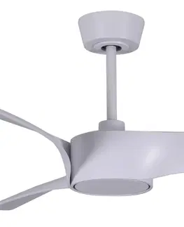 Stropní ventilátory se světlem Beacon Lighting Stropní ventilátor LED Line, bílý
