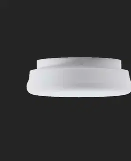 Klasická nástěnná svítidla OSMONT 61942 RANA stropní/nástěnné skleněné svítidlo bílá IP44 4000 K 15W LED