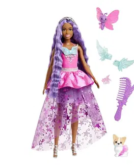 Hračky panenky MATTEL - Barbie "Barbie a dotek kouzla" panenka brooklyn