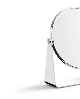 Zrcadla kosmetické zrcátko stojací lesklé nerezové ZACK