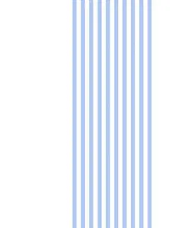 Závěsy Forbyt, Závěs dekorační, OXY Proužky 150 cm, světle modrá 150 cm