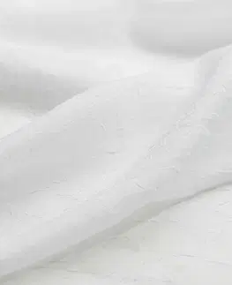 Závěsy Homede Záclona Kresz Tape, bílá, 140 x 175 cm